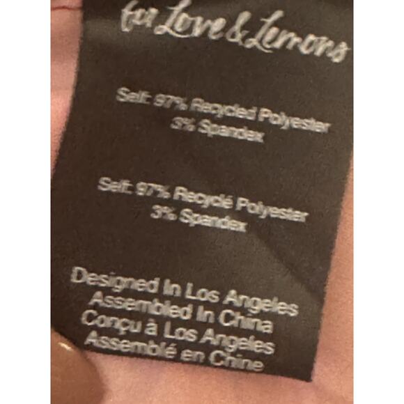 For Love & Lemons Red Alia Sultry Swing Seductive Dress Size Med NWT Floral - Picture 10 of 10